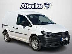 Vit Begagnad 2018 VW Caddy Minibuss | 325 000 kr