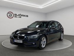 Svart Begagnad 2016 BMW 318 Sport Line Kombi | 134 500 kr (Bra pris)