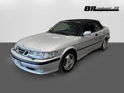 Ljusgrå Begagnad 2000 Saab 9-3 Cabriolet Aero Cab | 129 000 kr (Marknadspris)