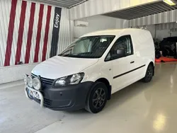 Vit Begagnad 2014 VW Caddy Minibuss | 109 900 kr (Dyr)
