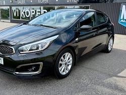 Svart Begagnad 2018 Kia Ceed Halvkombi | 112 900 kr (Marknadspris)
