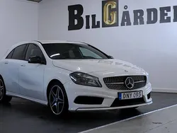 Vit Begagnad 2014 Mercedes A180 AMG Halvkombi | 129 900 kr (Marknadspris)
