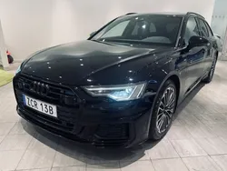 Svart Begagnad 2021 Audi A6 S-Line Kombi | 446 900 kr (Marknadspris)
