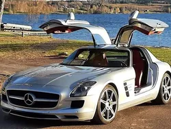 Silver Begagnad 2011 Mercedes SLS AMG AMG Sportkupé | 2 800 000 kr