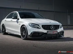 Vit Begagnad 2018 Mercedes C63S AMG AMG Sedan | 629 800 kr (Lite dyr)