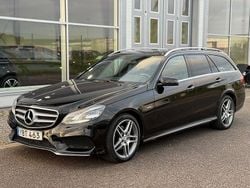 Svart Begagnad 2016 Mercedes E220 Avantgarde Kombi | 198 900 kr (Bra pris)