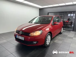Röd Begagnad 2011 VW Golf Halvkombi | 49 900 kr (Marknadspris)
