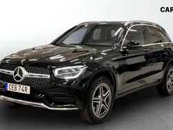 Svart Begagnad 2022 Mercedes GLC300e AMG Kombi | 409 900 kr (Superpris)
