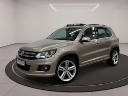 Ljusbrun (brun) Begagnad 2015 VW Tiguan R-line SUV | 149 900 kr (Lite dyr)