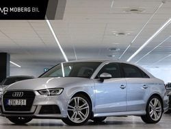 Silver Begagnad 2018 Audi A3 S-Line Sedan | 204 900 kr (Marknadspris)