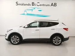 Vit Begagnad 2014 Hyundai Santa Fe Premium SUV | 154 900 kr (Marknadspris)