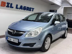 Blå Begagnad 2007 Opel Corsa Halvkombi | 39 900 kr (Marknadspris)