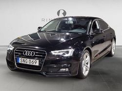 Svart Begagnad 2015 Audi A5 Sportback S-Line Halvkombi | 149 900 kr (Marknadspris)