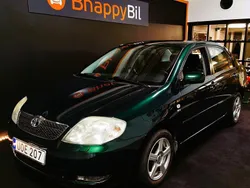 Grön Begagnad 2003 Toyota Corolla Sedan | 23 900 kr (Marknadspris)