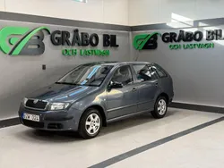 Mörkgrå (grå) Begagnad 2007 Skoda Fabia Kombi | 39 900 kr (Marknadspris)