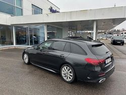 Grå Begagnad 2022 Mercedes C220 AMG line Kombi | 374 500 kr (Lite dyr)