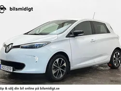 Vit Begagnad 2018 Renault Zoe Intens Halvkombi | 114 800 kr (Marknadspris)