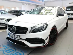 Vit Begagnad 2017 Mercedes A45 AMG AMG Halvkombi | 424 900 kr