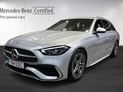 Silver Begagnad 2024 Mercedes C200 AMG line Kombi | 439 900 kr (Marknadspris)
