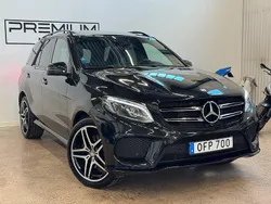 Svart Begagnad 2016 Mercedes GLE350 AMG SUV | 349 900 kr (Lite dyr)