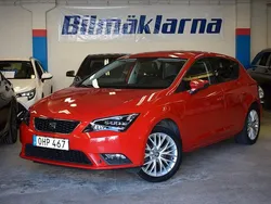 Röd Begagnad 2016 Seat Leon Style Halvkombi | 89 900 kr (Bra pris)