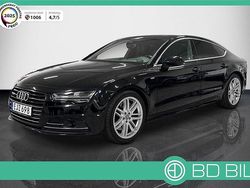 Svart Begagnad 2016 Audi A7 Sportback S-Line Halvkombi | 334 900 kr