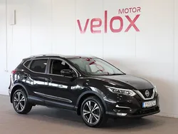 Svart Begagnad 2018 Nissan Qashqai 360º SUV | 159 900 kr (Marknadspris)