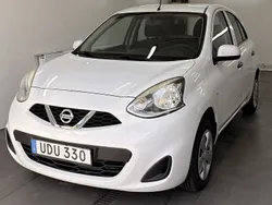 Vit Begagnad 2014 Nissan Micra Halvkombi | 39 900 kr (Marknadspris)