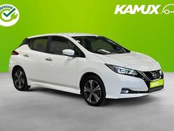 Vit Begagnad 2021 Nissan Leaf 360º Halvkombi | 188 700 kr (Marknadspris)