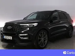Svart Begagnad 2020 Ford Explorer ST-Line SUV | 461 900 kr (Marknadspris)