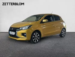 Gul Begagnad 2022 Mitsubishi Space Star Elegance Kombi | 139 000 kr (Superpris)