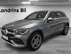 Grå Begagnad 2019 Mercedes GLC220 AMG line SUV | 399 900 kr (Dyr)
