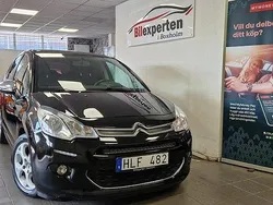 Svart Begagnad 2013 Citroën C3 Halvkombi | 38 900 kr (Marknadspris)