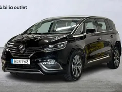 Svart Begagnad 2015 Renault Espace Zen Minibuss | 149 900 kr (Marknadspris)