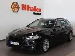 Svart Begagnad 2017 BMW 520 Kombi | 119 900 kr (Marknadspris)