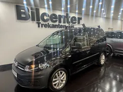 Svart Begagnad 2019 VW Caddy Minibuss | 169 900 kr (Marknadspris)