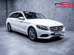 Vit Begagnad 2016 Mercedes C200 Avantgarde Kombi | 189 800 kr (Marknadspris)