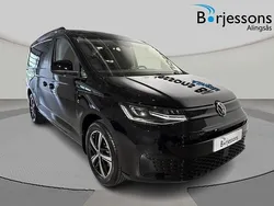 Svart Ny 2025 VW Caddy Maxi Minibuss | 459 900 kr (Marknadspris)