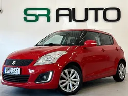 Röd Begagnad 2013 Suzuki Swift Halvkombi | 89 900 kr (Marknadspris)