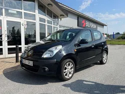 Svart Begagnad 2010 Nissan Pixo Halvkombi | 42 900 kr