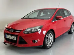 Röd Begagnad 2012 Ford Focus Titanium | 63 000 kr (Bra pris)