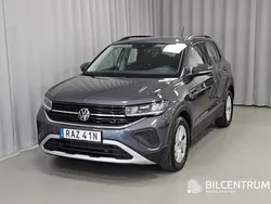 Grå Begagnad 2024 VW T-Cross Life SUV | 219 900 kr (Marknadspris)