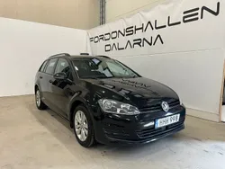 Svart Begagnad 2014 VW Golf VII Kombi | 129 900 kr (Marknadspris)