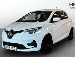 Vit (white) Begagnad 2021 Renault Zoe Halvkombi | 165 000 kr (Bra pris)