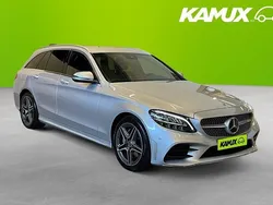 Silver (grå) Begagnad 2019 Mercedes C200 AMG Kombi | 267 900 kr (Marknadspris)