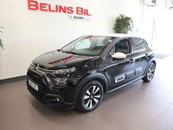Svart Begagnad 2023 Citroën C3 Shine Halvkombi | 169 500 kr (Lite dyr)