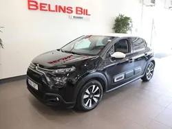 Svart Begagnad 2023 Citroën C3 Shine Halvkombi | 169 500 kr (Lite dyr)