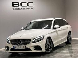 Vit Begagnad 2018 Mercedes C200 AMG line Kombi | 249 900 kr (Marknadspris)