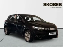 Svart Begagnad 2024 Dacia Sandero Expression Halvkombi | 188 900 kr (Marknadspris)