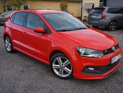 Röd Begagnad 2013 VW Polo R-line Halvkombi | 89 900 kr (Lite dyr)